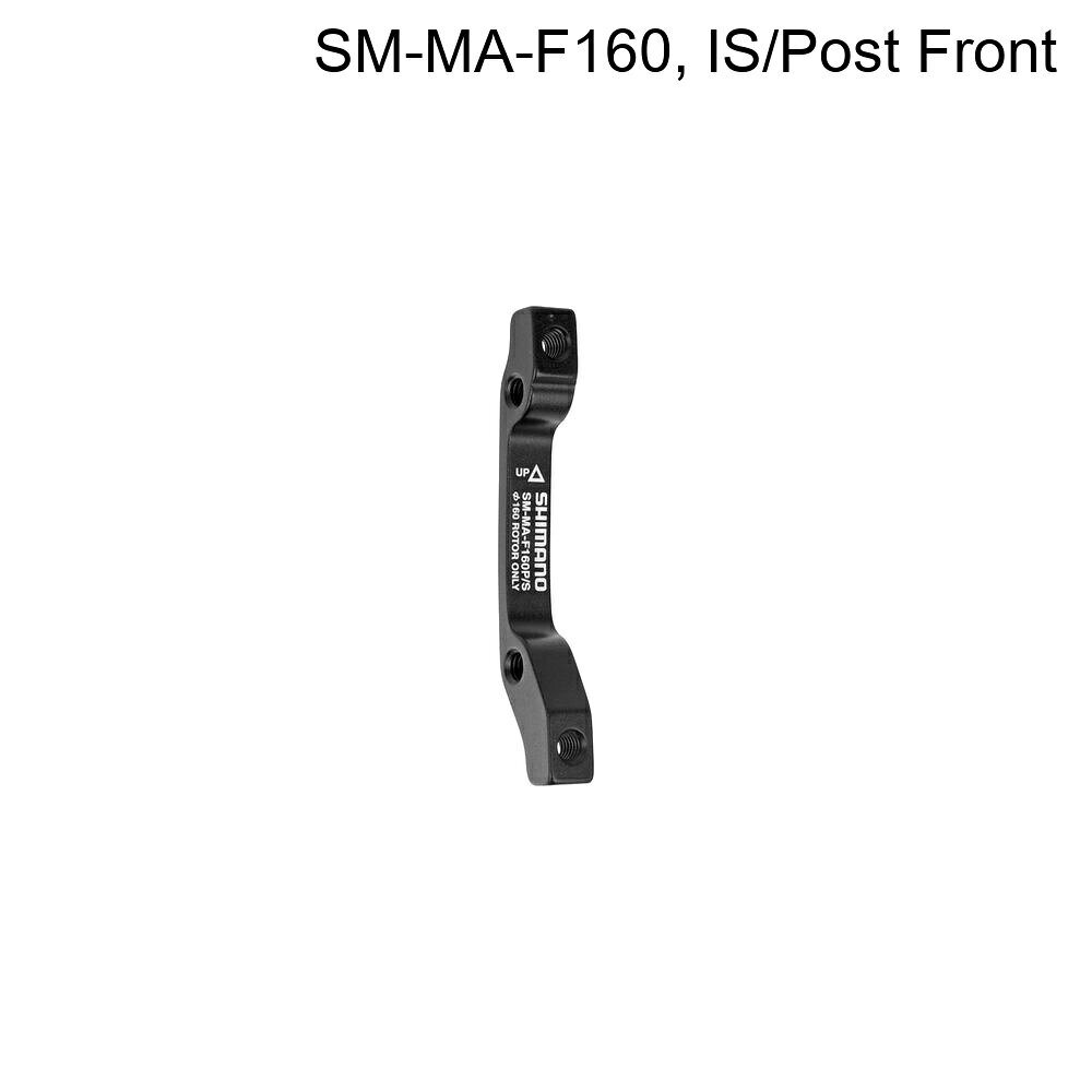 (取寄) シマノ ディスク ブレーキ アダプタ Shimano Disc Brake Adapters SM-MA-F160, IS/Post Front