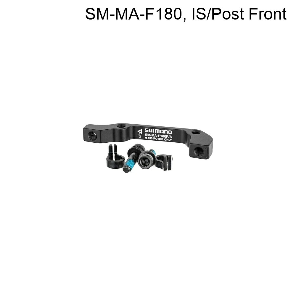 (取寄) シマノ ディスク ブレーキ アダプタ Shimano Disc Brake Adapters SM-MA-F180, IS/Post Front