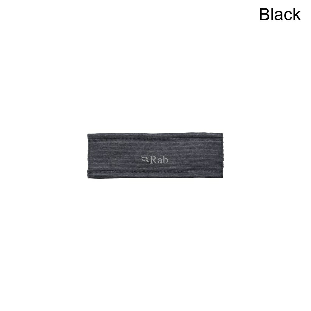 (取寄) ラブ フィラメント ヘッドバンド Rab Filament Headband Black