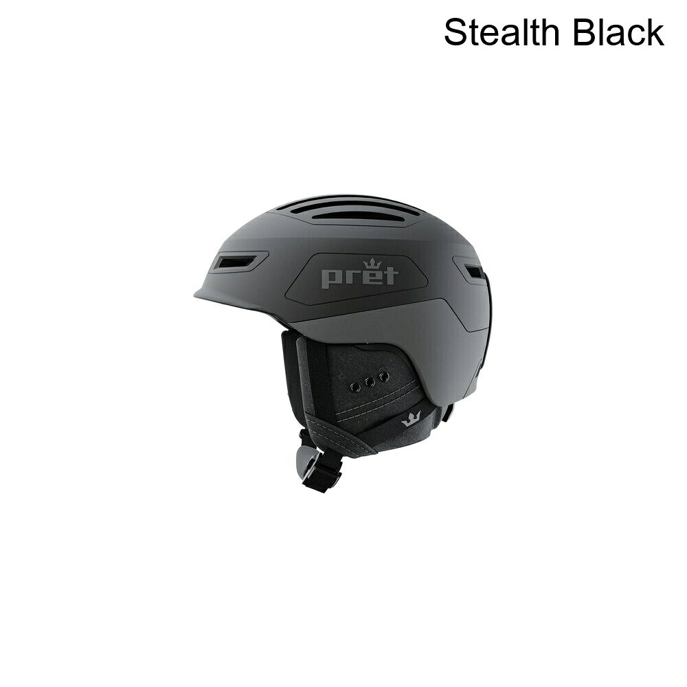 (取寄) プレットヘルメット サーク ヘルメット Pret Helmets Cirque Helmet Stealth Black