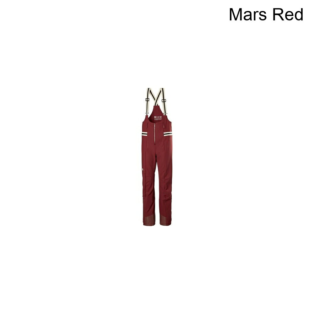 (取寄) ヘリーハンセン レディース アバンティ ソフトシェル ビブ パンツ - ウィメンズ Helly Hansen women Avanti Softshell Bib Pant - Women's Mars Red