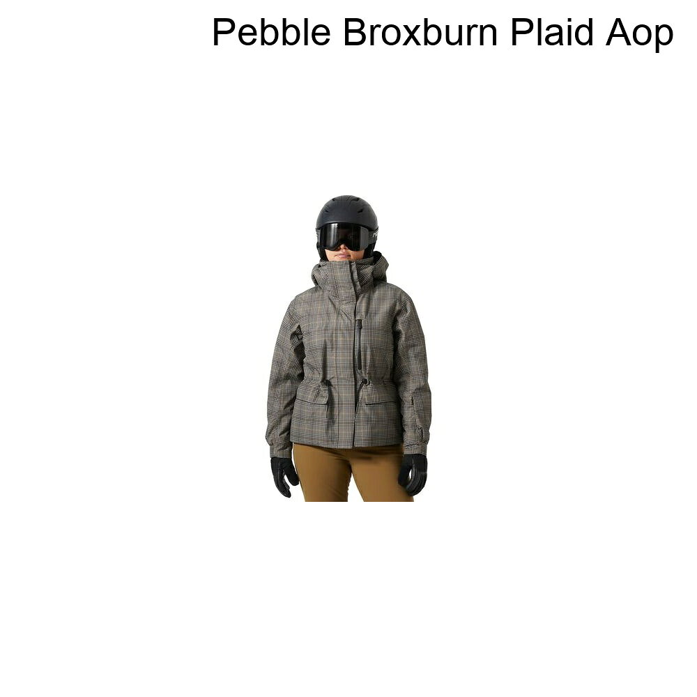 (取寄) ヘリーハンセン レディース ノラ インサレーテッド 2.0 ジャケット - ウィメンズ Helly Hansen women Nora Insulated 2.0 Jacket - Women's Pebble Broxburn Plaid Aop