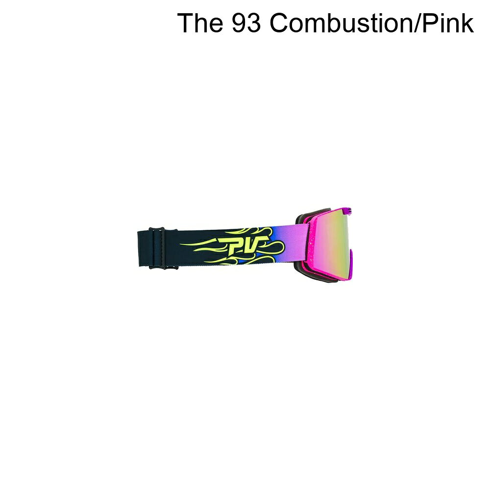 スウィートラグの(取寄) ピットバイパー ザ ゴーグル Pit Viper The Backslap Goggle The 93 Combustion/Pink｜アングル2