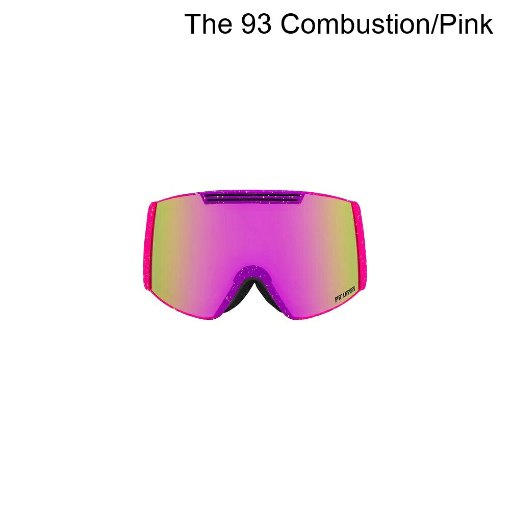 スウィートラグの(取寄) ピットバイパー ザ ゴーグル Pit Viper The Backslap Goggle The 93 Combustion/Pink｜アングル3