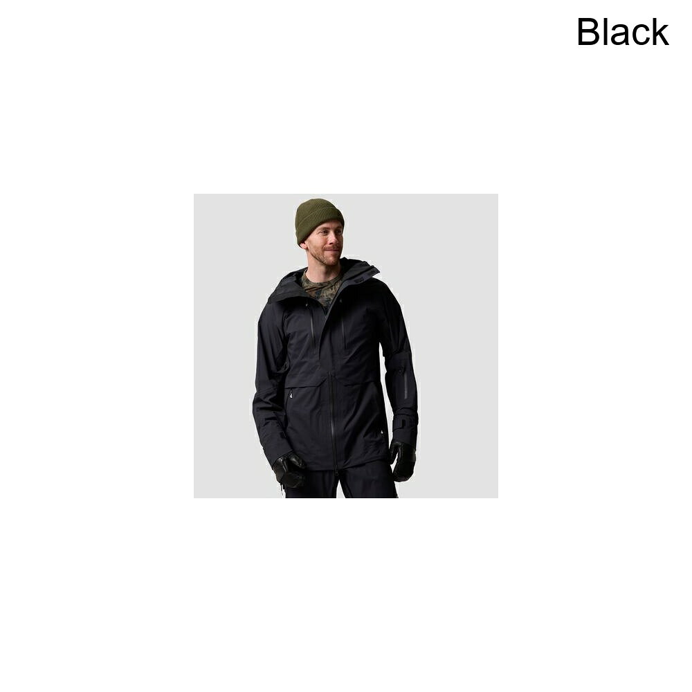 (取寄) バックカントリー メンズ コットンウッド Lt エクスポア 3l ジャケット - メンズ Backcountry men Cottonwoods LT Xpore 3L Jacket - Men's Black