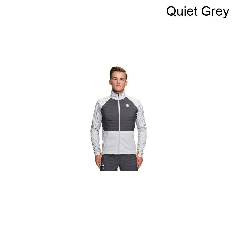 (取寄) ビヨルンダーリ メンズ チャレンジ 3.0 ジャケット - メンズ Bjorn Daehlie men Challenge 3.0 Jacket - Men's Quiet Grey