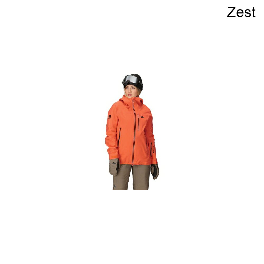(取寄) アウトドア リサーチ レディース ヘミスフィアズ チーム 3l ジャケット - ウィメンズ Outdoor Research women Hemispheres Team GOR-TEX 3L Jacket - Women's Zest