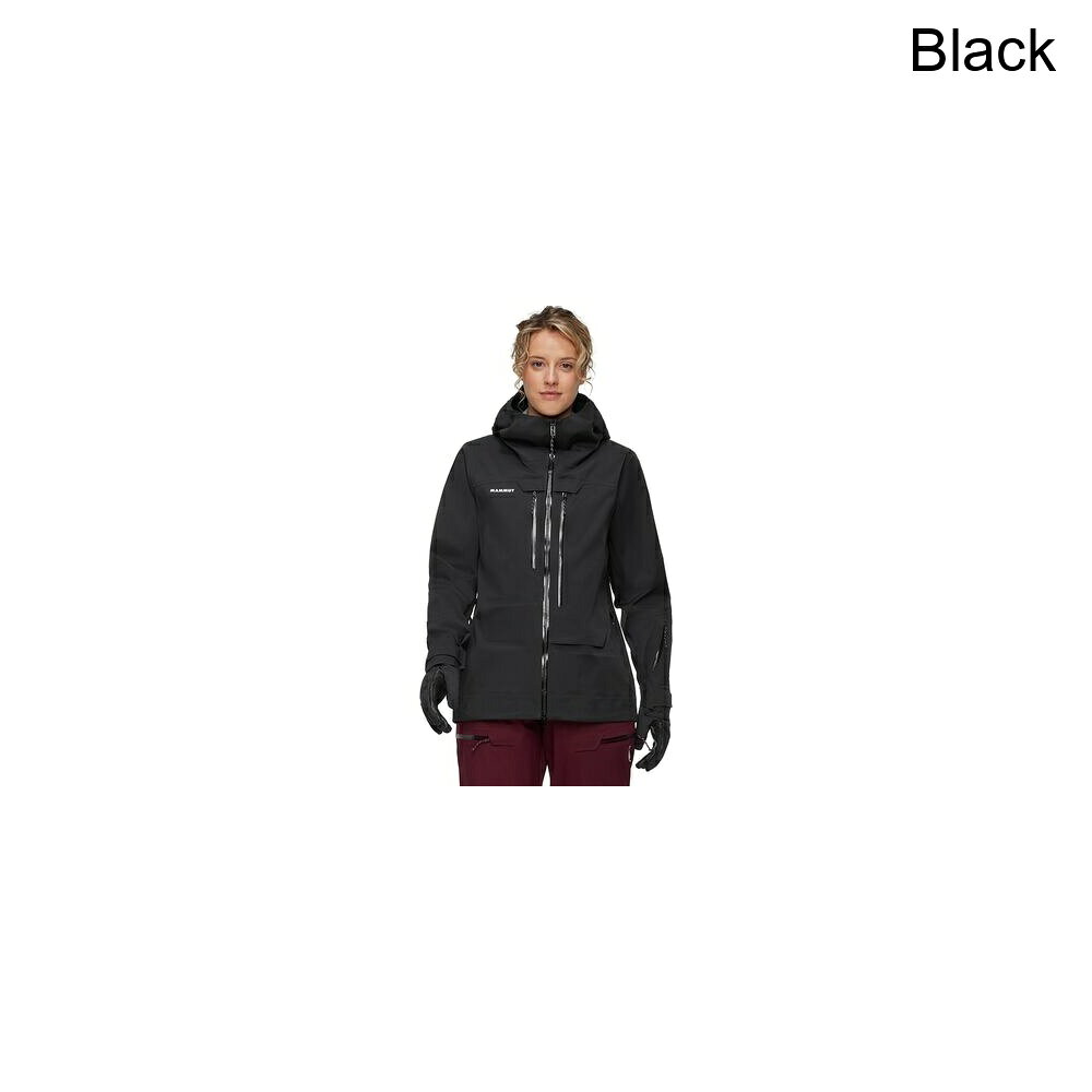 (取寄) マムート レディース ハルディグラット ライト HS フーデット ジャケット - ウィメンズ Mammut women Haldigrat Light HS Hooded Jacket - Women's Black