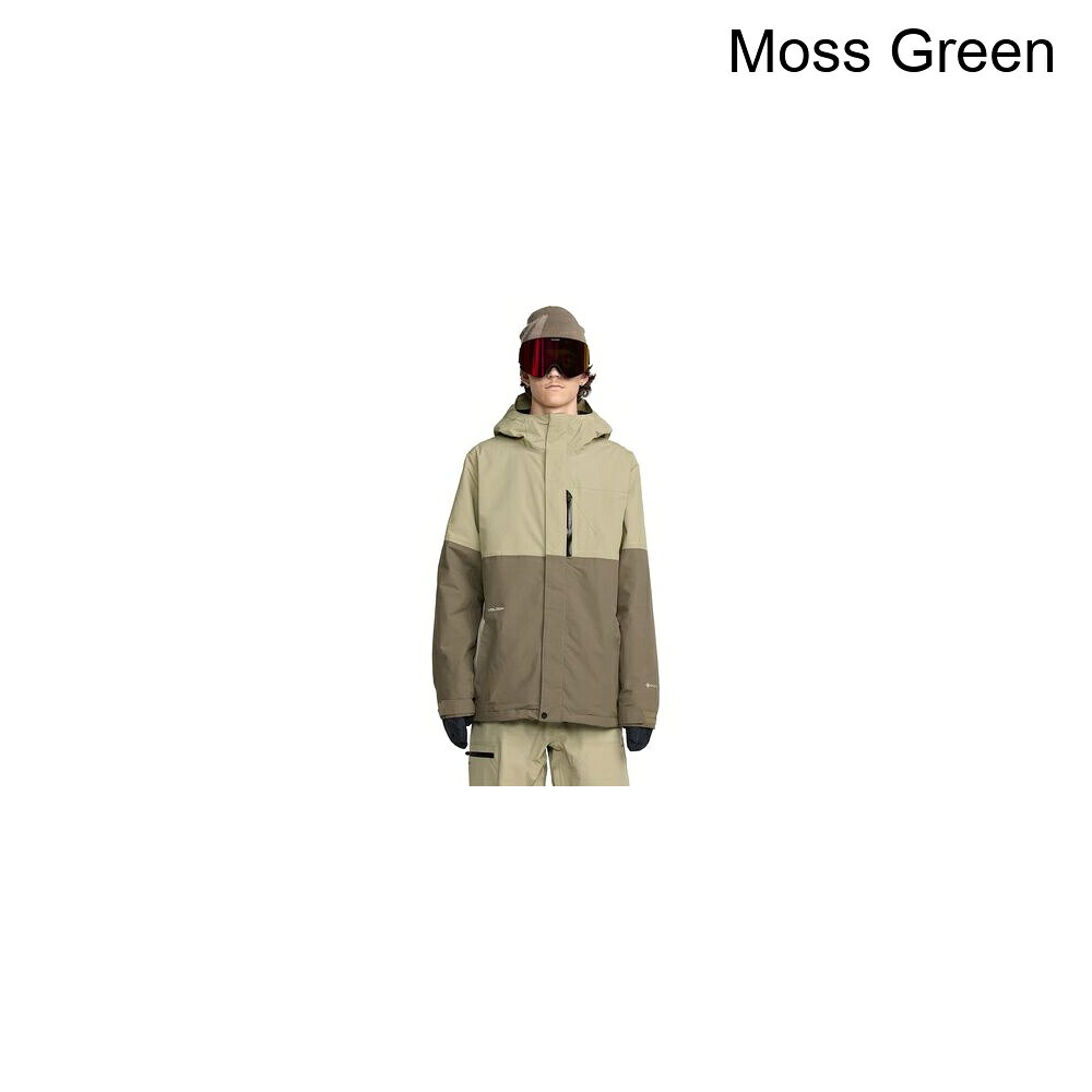 (取寄) ボルコム メンズ エル ゴア-テックス ジャケット - メンズ Volcom men L GORE-TEX Jacket - Men's Moss Green