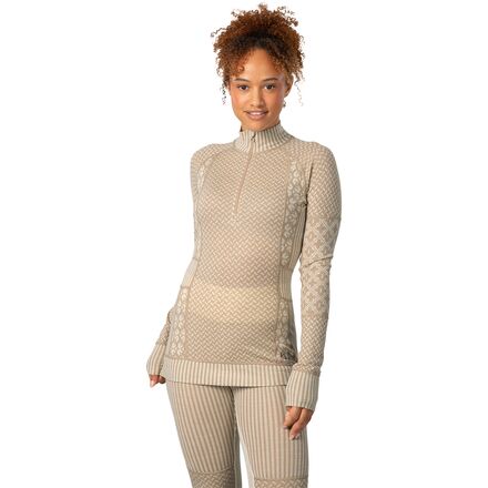 Outdoor Wear - (取寄) カリトラ レディース スメッカー 1/2-ジップ トップ - ウィメンズ Kari Traa women Smekker 1/2-Zip Top - Women's Mocha