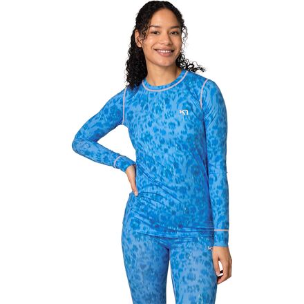 樂天商城 - (取寄) カリトラ レディース フライド ロング-スローブ ベースレイヤー— - ウィメンズ Kari Traa women Fryd Long-Sleeve Baselayer - Women's Horizon