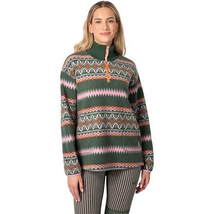 (取寄) カリトラ レディース ルーシー ミッドレイヤー 1/2-ジップ シャツ - ウィメンズ Kari Traa women Ruthie Midlayer 1/2-Zip Shirt - Women's Thyme