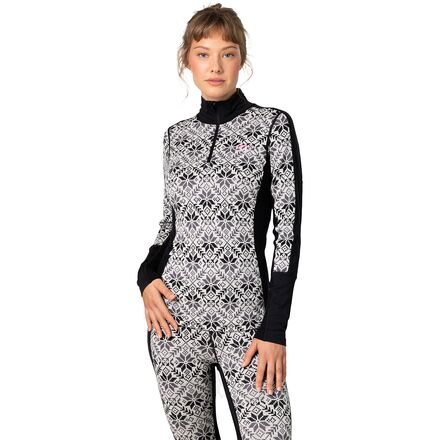 Outdoor Wear - (取寄) カリトラ レディース アンナ 1/2-ジップ トップ - ウィメンズ Kari Traa women Anna 1/2-Zip Top - Women's Black