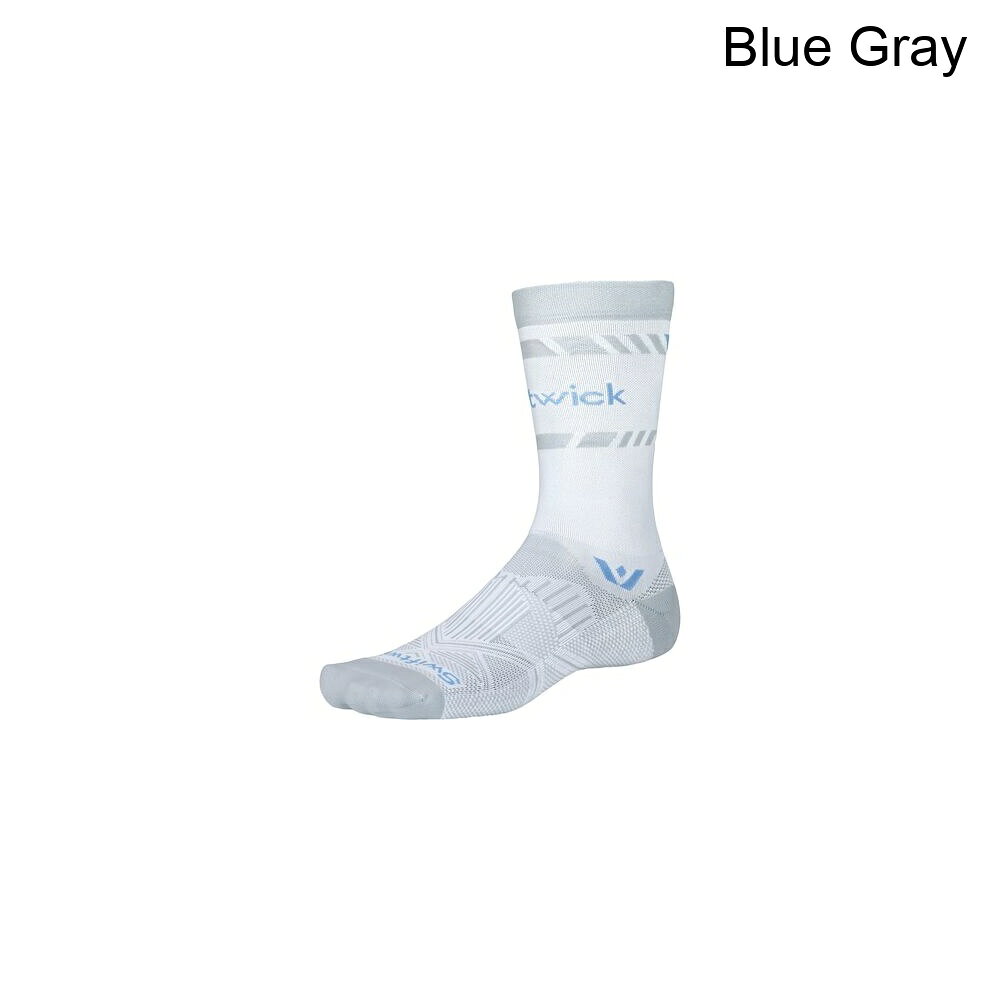 (取寄) スウィフトウィック アスパイヤー クルー ソック Swiftwick Aspire Crew Sock Blue Gray