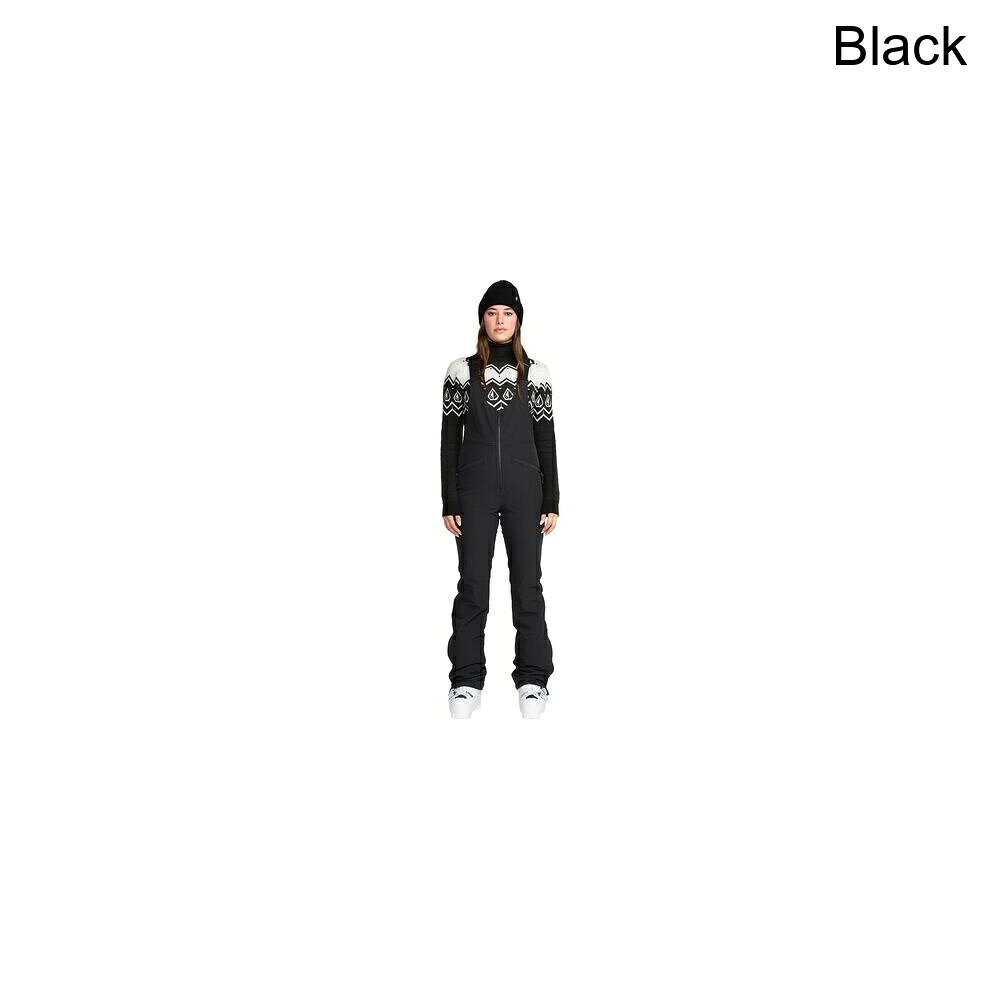(取寄) ボルコム レディース バトル ストレッチ ビブ パンツ - ウィメンズ Volcom women Battle Stretch Bib Pant - Women's Black
