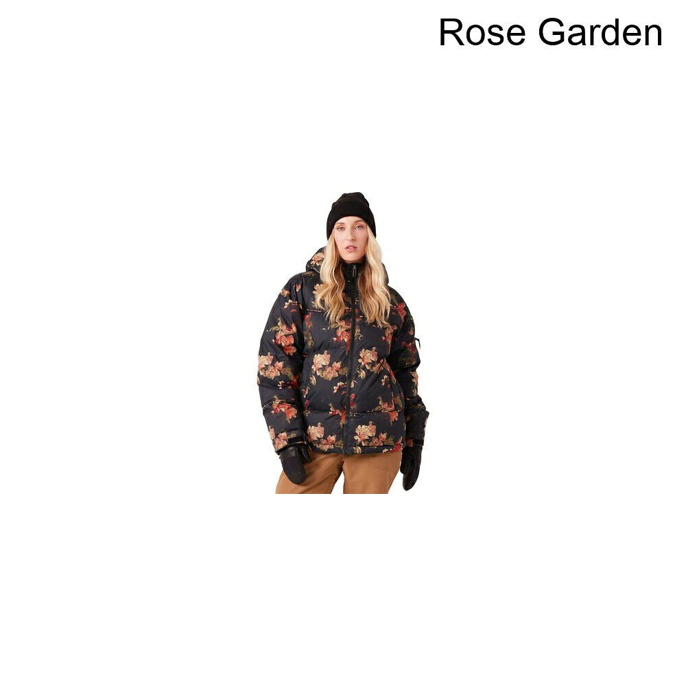 (取寄) ロキシー レディース パフィー プリント ジャケット - ウィメンズ Roxy women Alofted Puffy Print Jacket - Women's Rose Garden