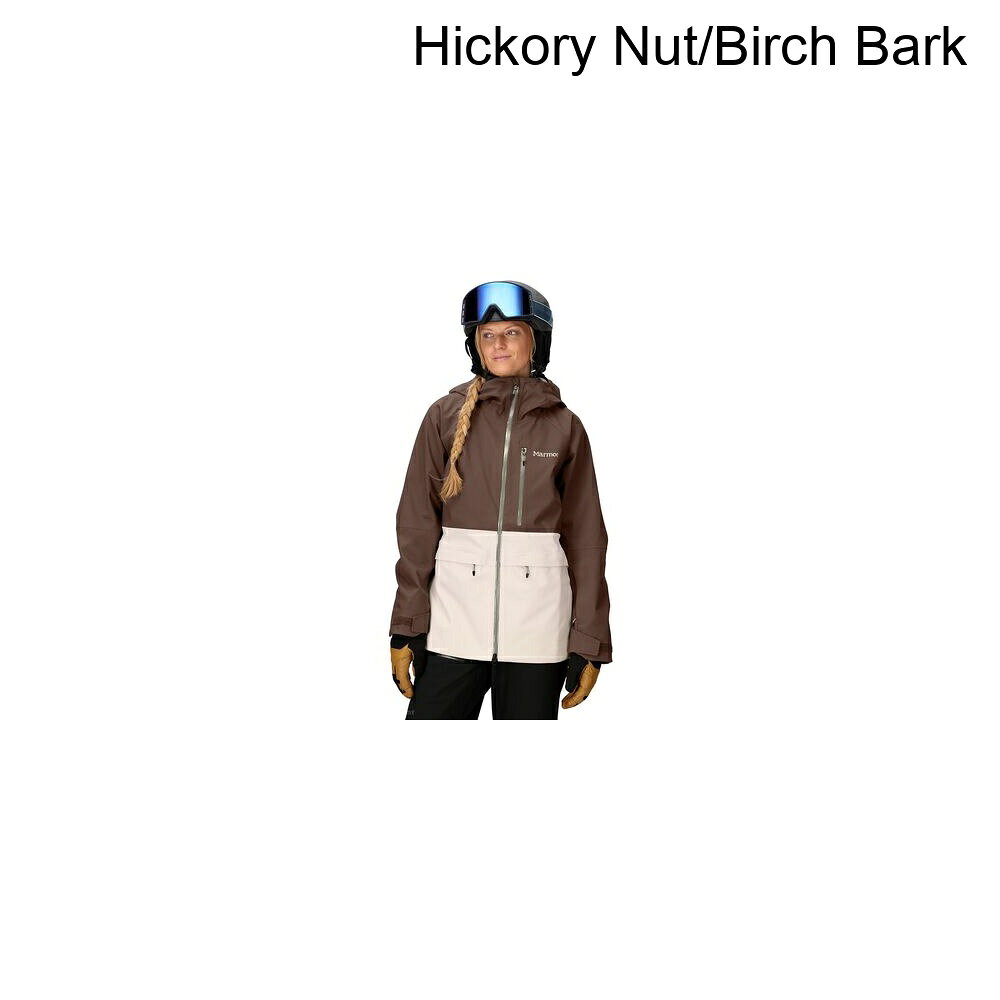(取寄) マーモット レディース リフューズ プロ ジャケット - ウィメンズ Marmot women Refuge Pro Jacket - Women's Hickory Nut/Birch Bark