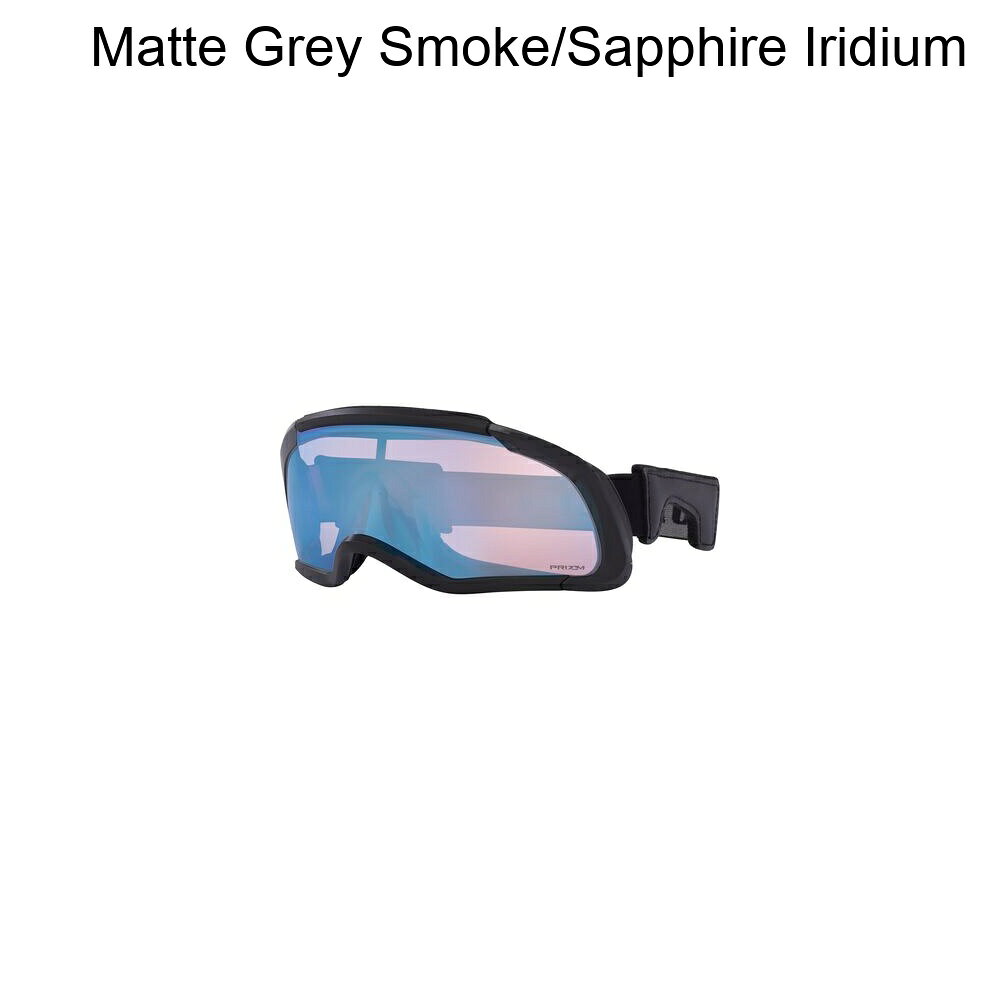 (取寄) オークリー ゴーグルズ Oakley FLEXscape Goggles Matte Grey Smoke/Sapphire Iridium