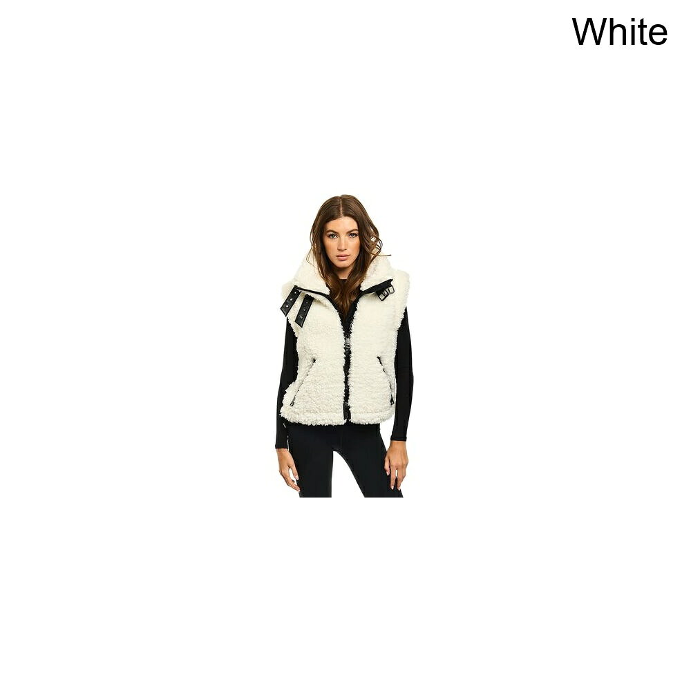 (取寄) サム レディース シェルパ ベスト - ウィメンズ SAM women Sherpa Vest - Women's White