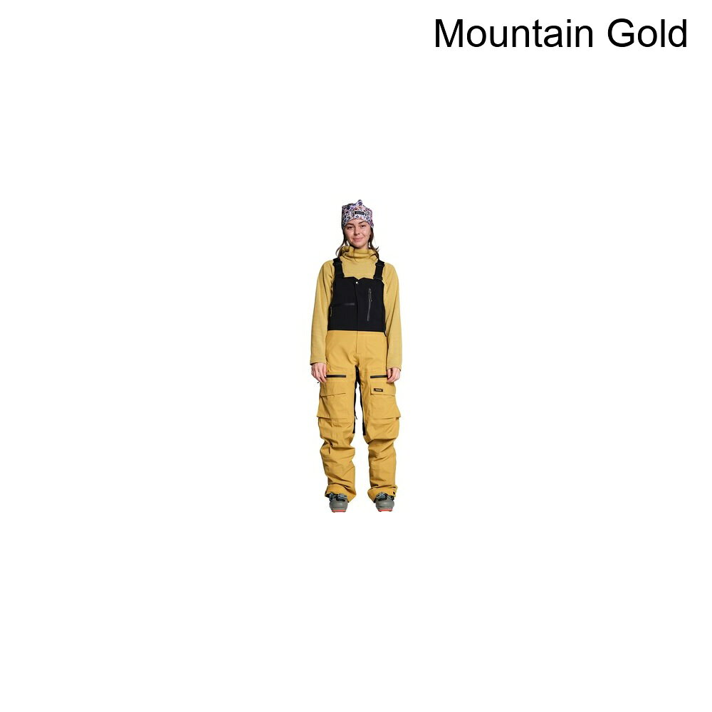 (取寄) レディース チャリオット ビブ パンツ - ウィメンズ Trew Gear women Chariot Bib Pant - Women's Mountain Gold