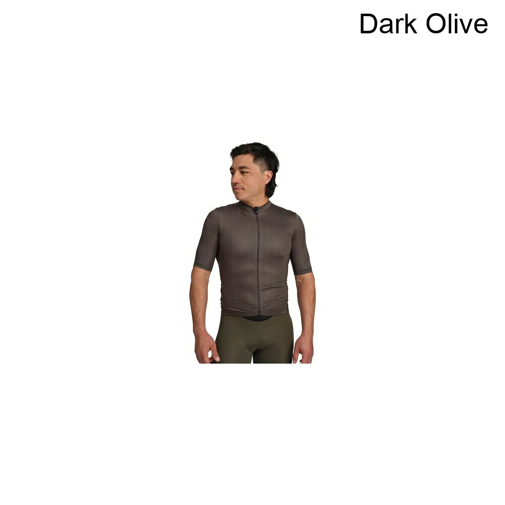 (取寄) シマノ メンズ イバルブ コルサ ショート スリーブ ジャージ - メンズ Shimano men Evolve Corsa Short Sleeve Jersey - Men's Dark Olive