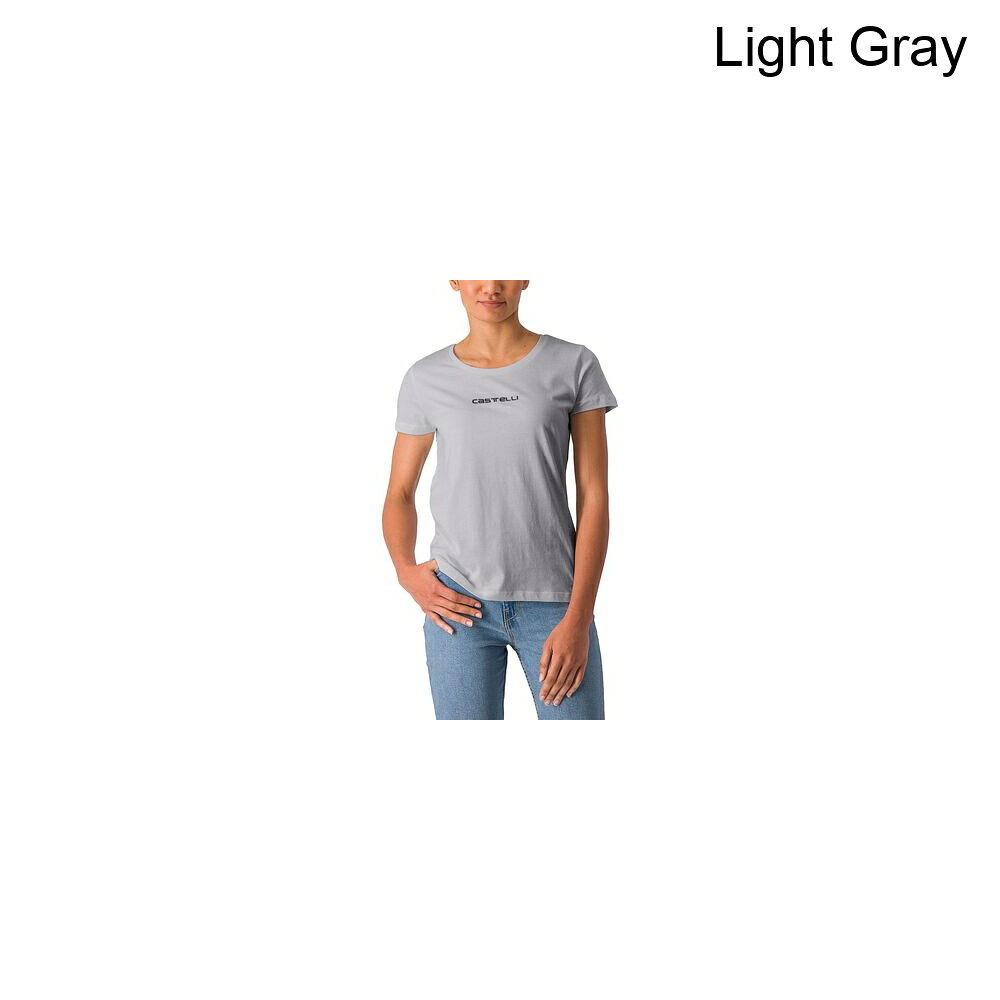 (取寄) カステリ レディース クラシッコ T-シャツ - ウィメンズ Castelli women Classico T-Shirt - Women's Light G…