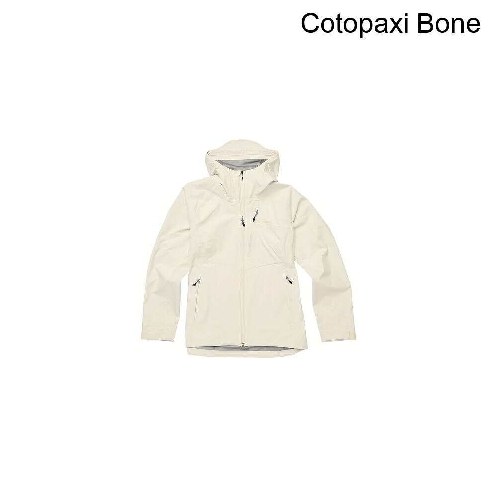 (取寄) コトパクシ レディース 3l フーデット シェル ジャケット - ウィメンズ Cotopaxi women Impermeo 3L Hooded Shell Jacket - Women's Cotopaxi Bone