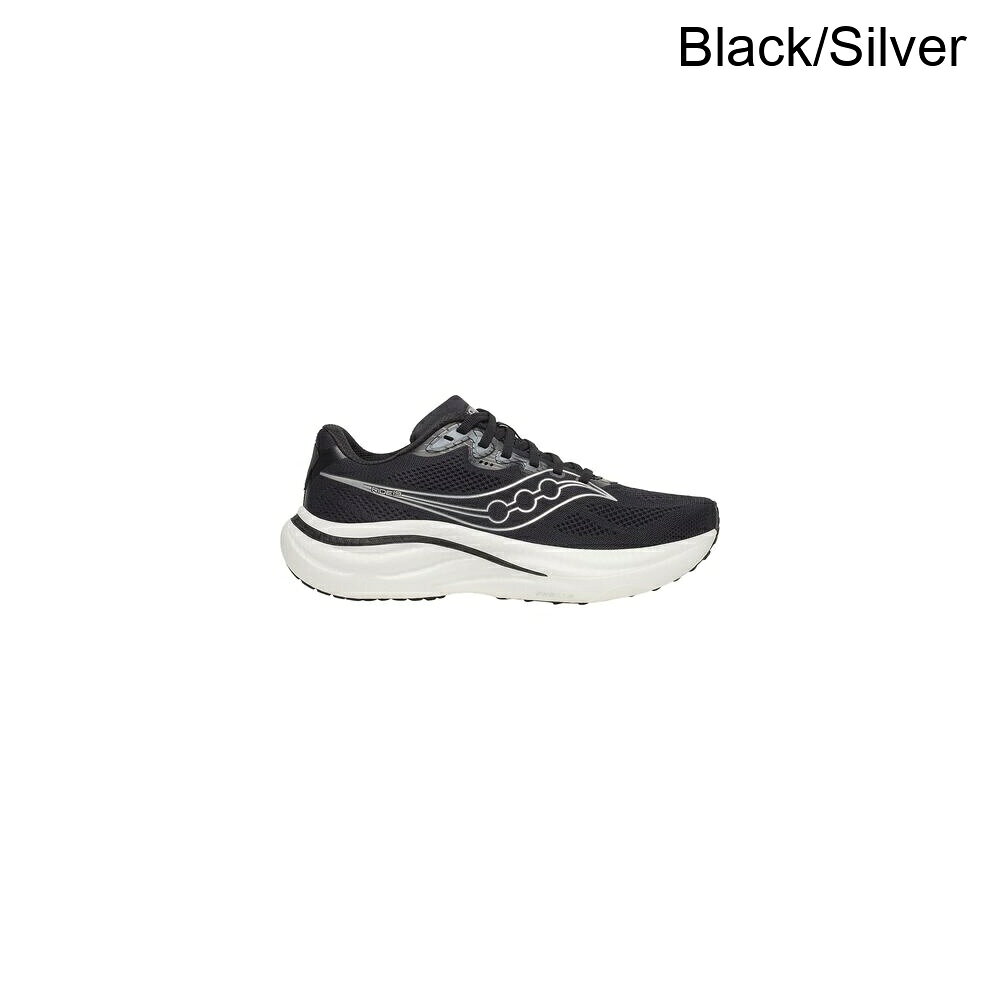 (取寄) サッカニー レディース ライド 19 ランニング シューズ - ウィメンズ Saucony women Ride 19 Running Shoe - Women's Black/Silver