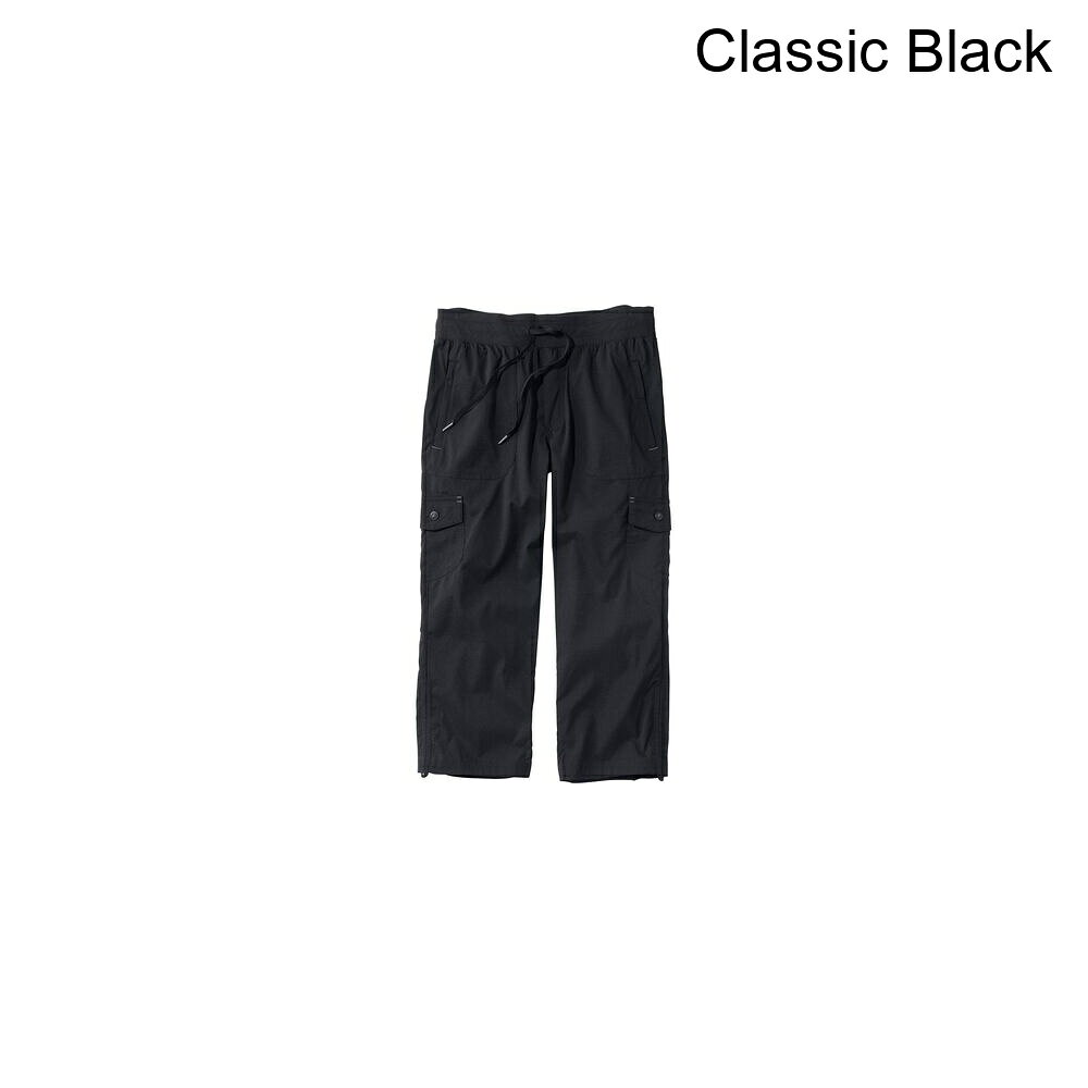 (取寄) エルエルビーン ビスタ キャンプ レギュラー クロップ パンツ -ウィメンズ L.L.Bean Vista Camp Regular Crop Pant -Women's Classic Black
