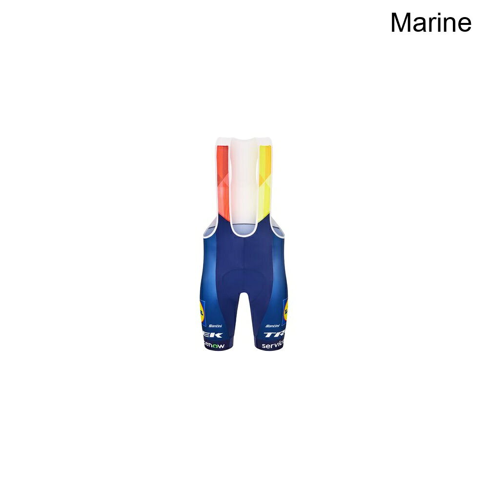 (取寄) サンティーニ メンズ トレック レプリカ ビブ ショート - メンズ Santini men Lidl Trek Replica Bib Short - Men's Marine