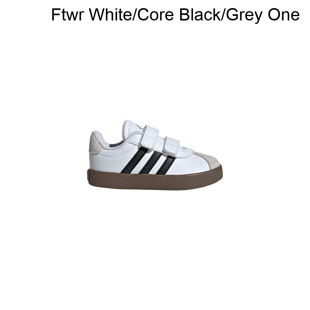 (取寄) アディダス トドラー Vl コート 3.0 シューズ - トッドラー Adidas toddler VL Court 3.0 Shoe - Toddlers' Ftwr White/Core Black/Grey One