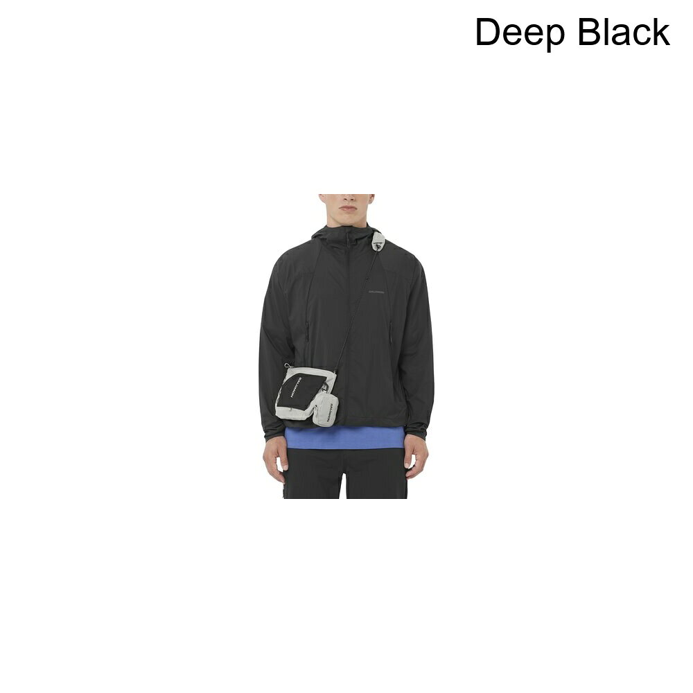 (取寄) サロモン メンズ フル-ジップ ジャケット - メンズ Salomon men Outwind Full-Zip Jacket - Men's Deep Black