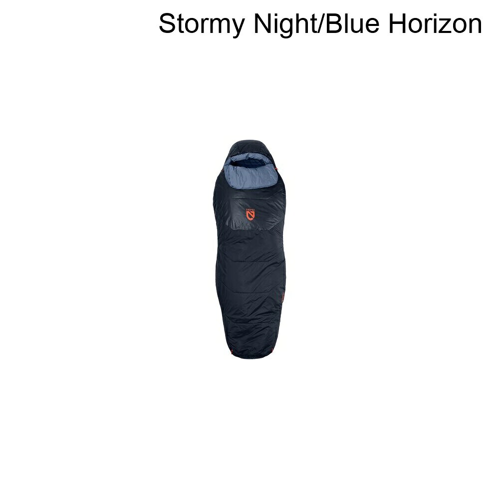 (取寄) テンポ 20 スリーピング バッグ 20F シンセティック NEMO Equipment Inc. Tempo 20 Sleeping Bag: 20F Synthetic Stormy Night/Blue Horizon