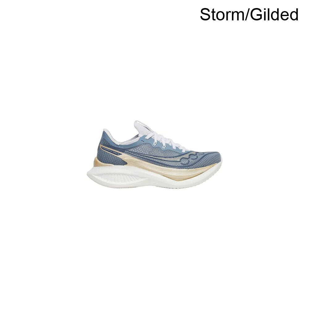 (取寄) サッカニー レディース エンドルフィン プロ 5 ランニング シューズ - ウィメンズ Saucony women Endorphin Pro 5 Running Shoe - Women's Storm/Gilded