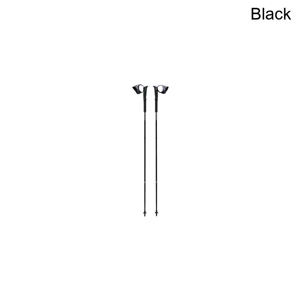 スウィートラグの(取寄) ブラックダイヤモンド ディスタンス カーボン FKT トレッキング ポールズ Black Diamond Distance Carbon FKT Trekking Poles Black｜アングル2
