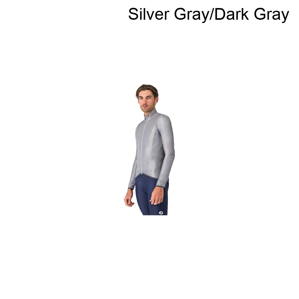 (取寄) カステリ メンズ アリア シェル 2 ジャケット - メンズ Castelli men Aria Shell 2 Jacket - Men's Silver Gray/Dark Gray