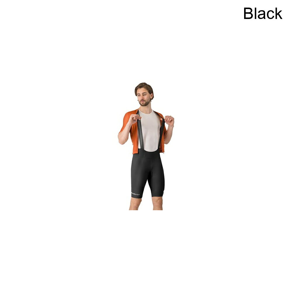 (取寄) カステリ メンズ エスプレッソ 2 ビブ ショート - メンズ Castelli men Espresso 2 Bib Short - Men's Black