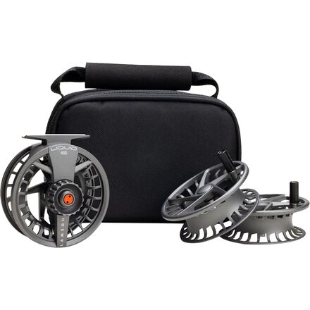(取寄) ラムソン リキッド S-シリーズ フライ リール 3-パック Lamson Liquid S-Series Fly Reel 3-Pack Smoke