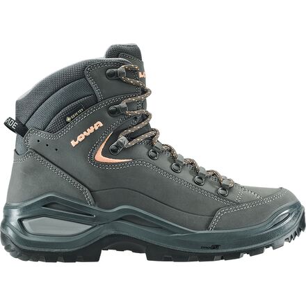 Mountaineering, Trekking - (取寄) ローバー レディース レネゲード エボ Gtx ミッド ハイキング ブーツ - ウィメンズ Lowa women Renegade Evo GTX Mid Hiking Boot - Women's Graphite/Apricot