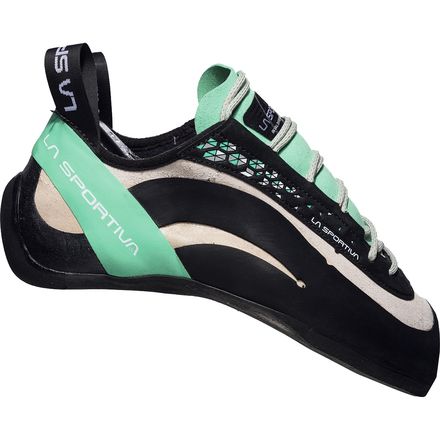 (取寄) スポルティバ レディース ミウラ クライミング シューズ - ウィメンズ La Sportiva women Miura Climbing Shoe - Women's White/Jade Green