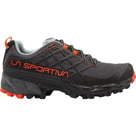 乐天商城 - (取寄) スポルティバ メンズ アキラ リ ハイキング シューズ - メンズ La Sportiva men Akyra II Hiking Shoe - Men's Carbon/Cherry Tomato