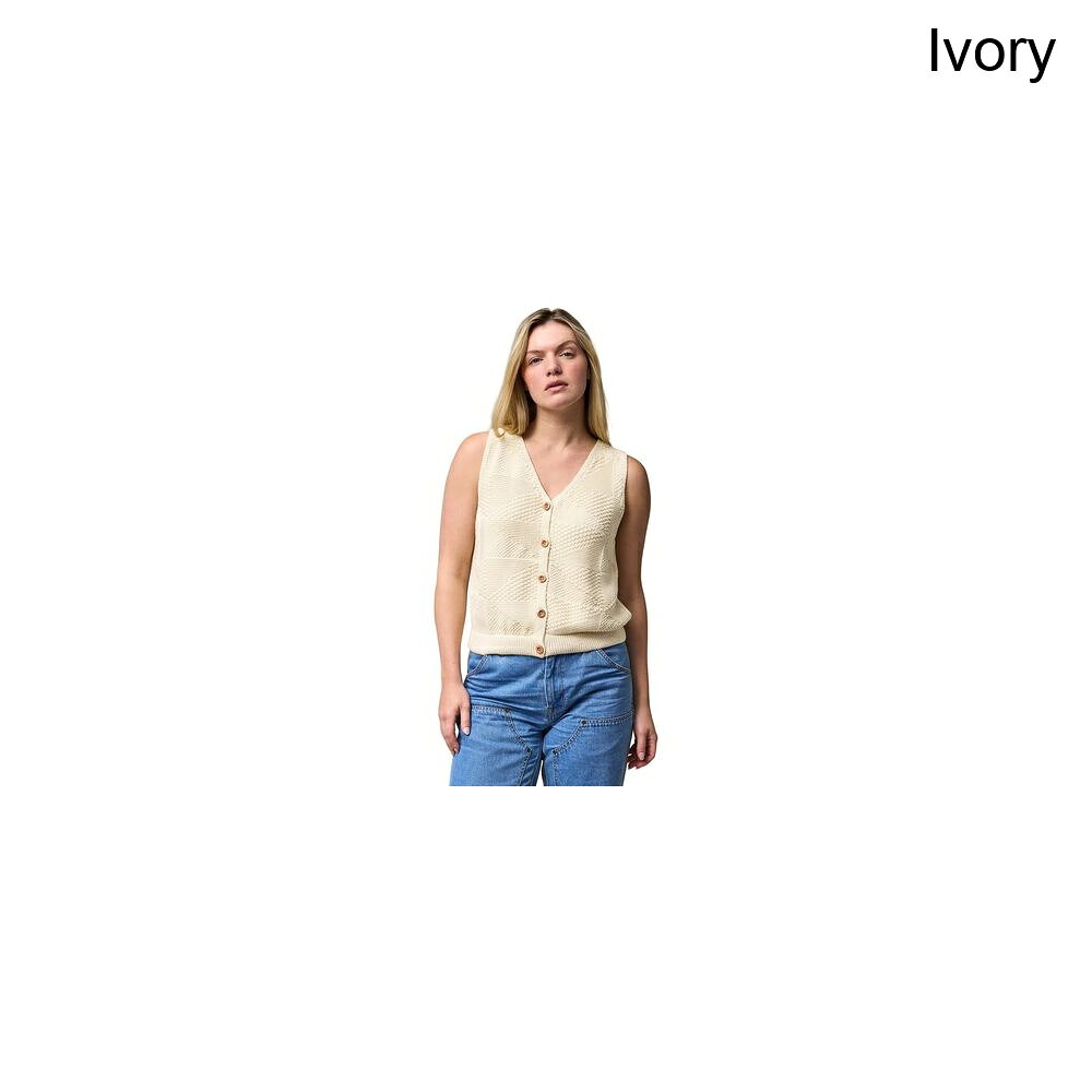 (取寄) フィルソン レディース コットン セーター ベスト - ウィメンズ Filson women Cotton Sweater Vest - Women's Ivory