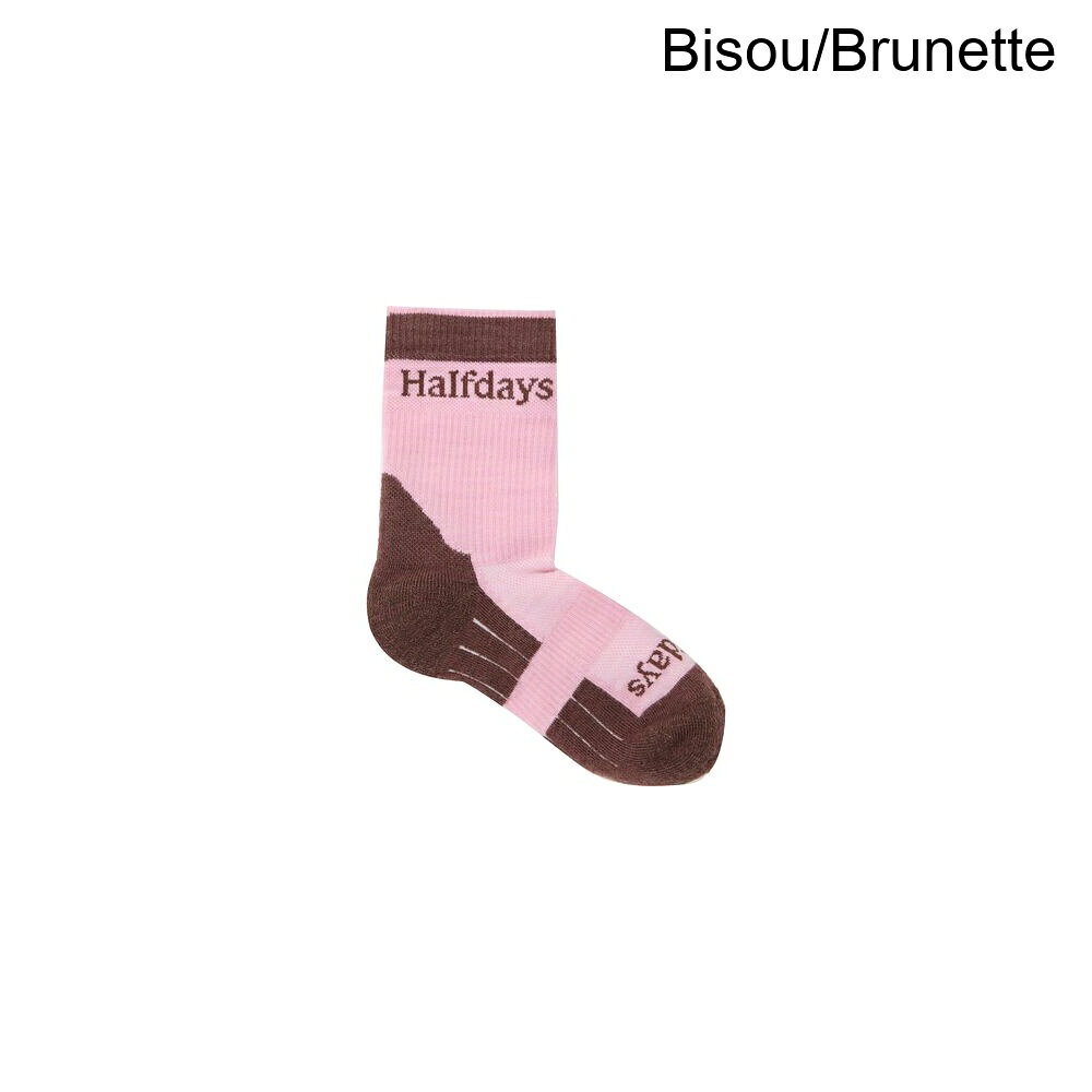 (取寄) ハーフデイズ レディース トレイル ソックス - ウィメンズ Halfdays women Trail Socks - Women's Bisou/Brunette