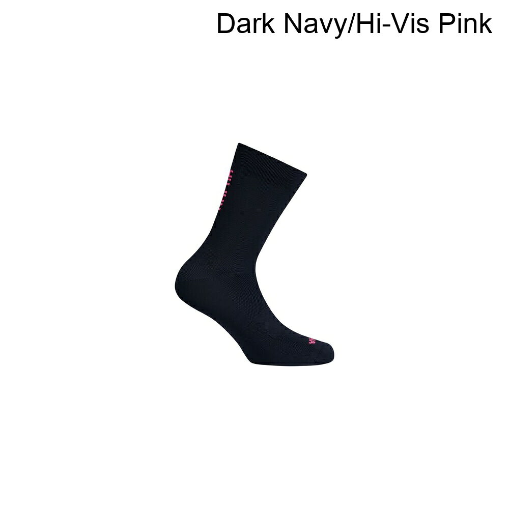 (取寄) ラファ プロ チーム ソック リ - レギュラー Rapha Pro Team Sock II - Regular Dark Navy/Hi-Vis Pink