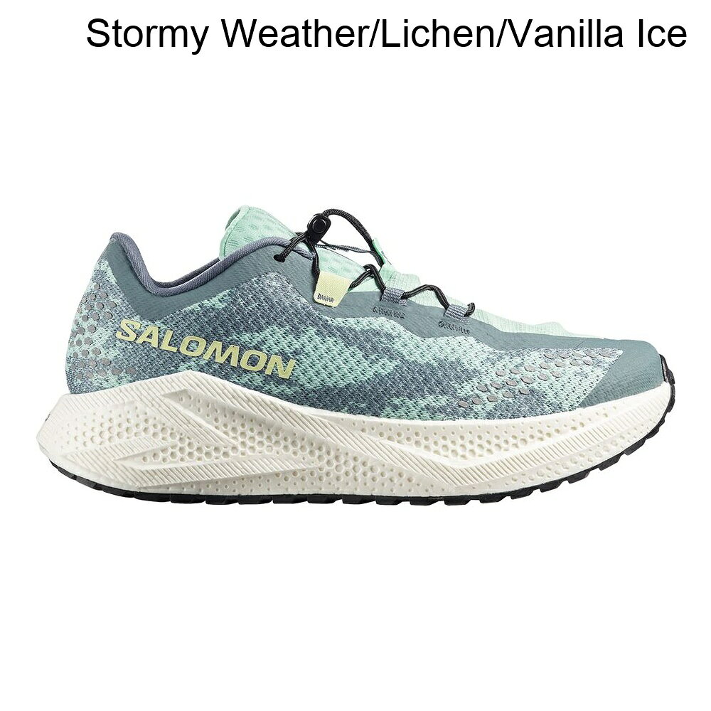 (取寄) サロモン レディース エアロ グライド 4 GRVL ランニング シューズ - ウィメンズ Salomon women Aero Glide 4 Grvl Running Shoe - Women's Stormy Weather/Lichen/Vanilla Ice