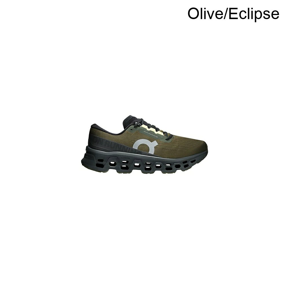 (取寄) オンランニング メンズ クラウドモンスター 3 ランニング シューズ - メンズ On Running men Cloudmonster 3 Running Shoe - Men's Olive/Eclipse