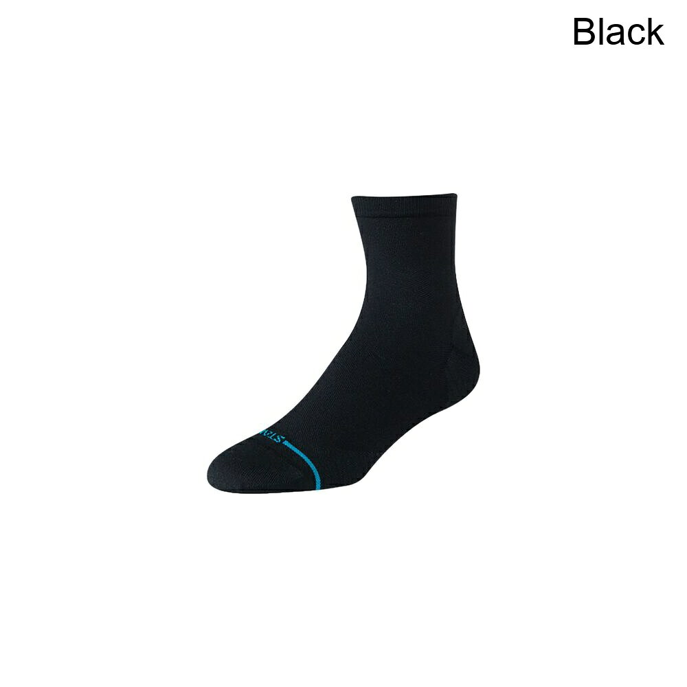 (取寄) スタンス ソリッド UL クオーター ソック Stance Solid Ul Quarter Sock Black