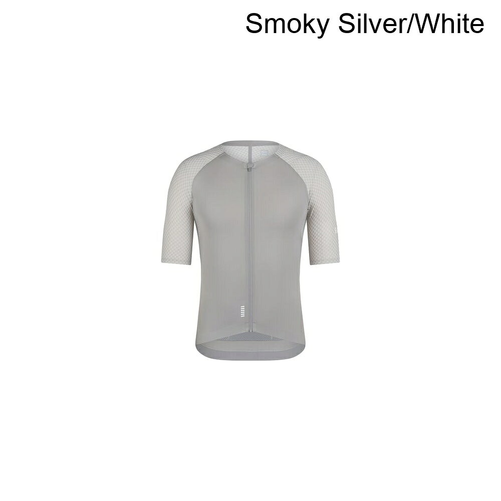 (取寄) ラファ メンズ プロ チーム エアロ ジャージ - メンズ Rapha men Pro Team Aero Jersey - Men's Smoky Silver/White