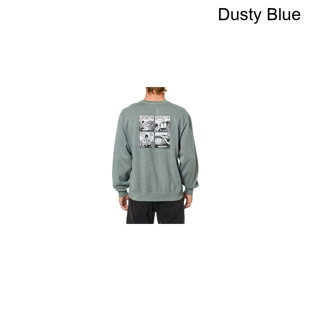取寄 ケイティン メンズ エクセレント クルー スウェットシャツ - メンズ Katin men Excellent Crew Sweatshirt - Men's Dusty Blue