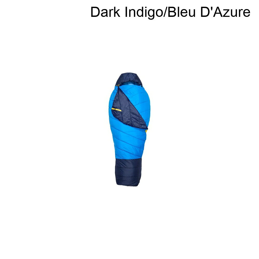 (取寄) マーモット ラプター 20 スリーピング バッグ 20F シンセティック Marmot Wraptor 20 Sleeping Bag: 20F Synthetic Dark Indigo/Bleu D'Azure sweetrag-18468851 スウィートラグ サンプル画像3